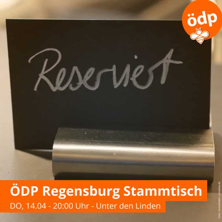 ÖDP Regensburg Stammtisch
