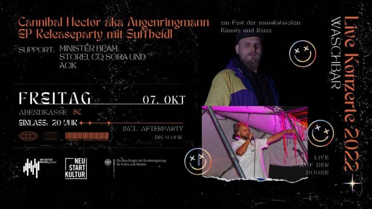 Live: Cannibal Hector aka Augenringmann Ep Releaseparty