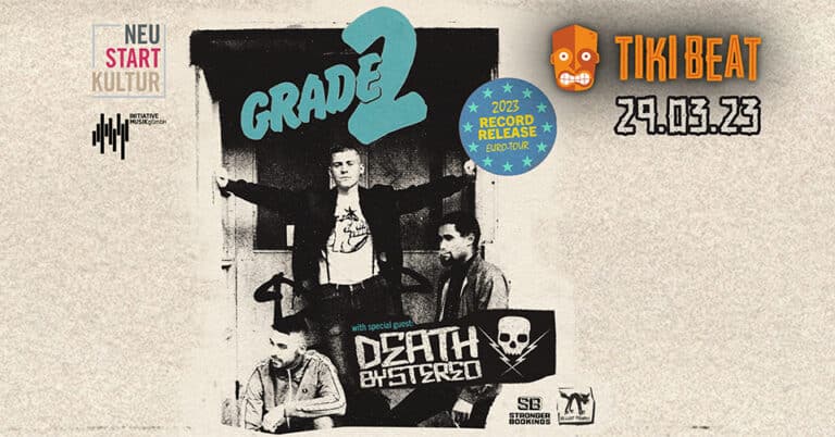 TIKI LIVE: Grade 2 + Death By Stereo