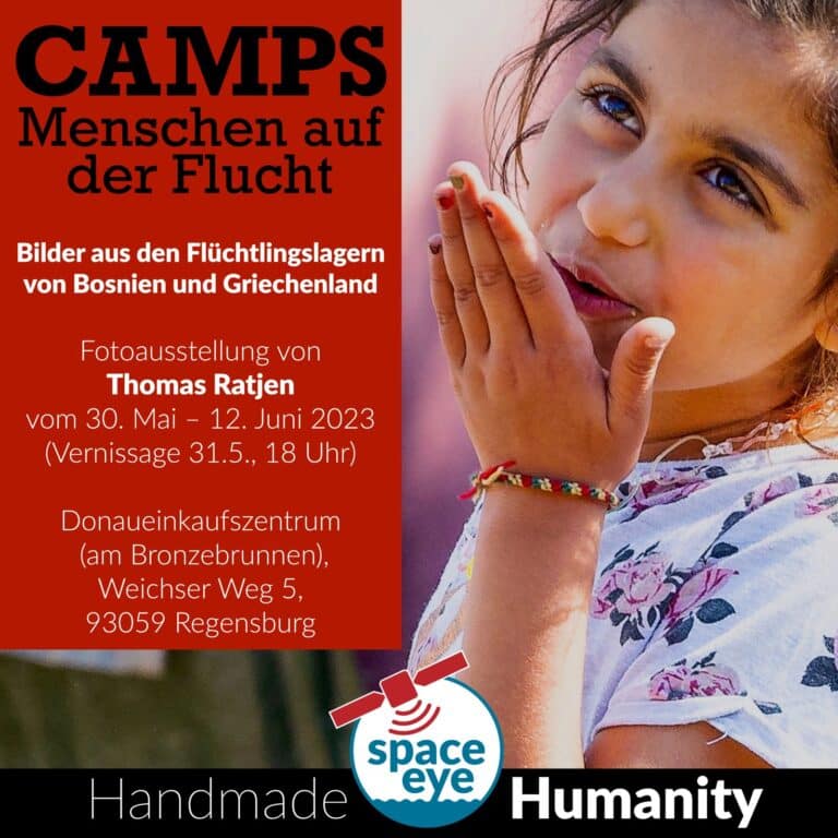 Vernissage: Camps – Menschen auf der Flucht | Fotoausstellung im DEZ