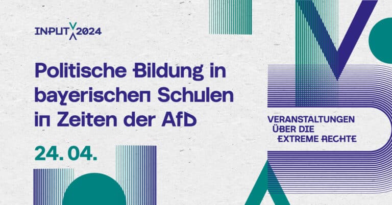 Vortrag: Politische Bildung in bayerischen Schulen in Zeiten der AfD