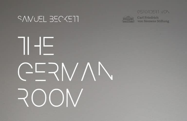 Samuel Beckett: ‚The German Room‘