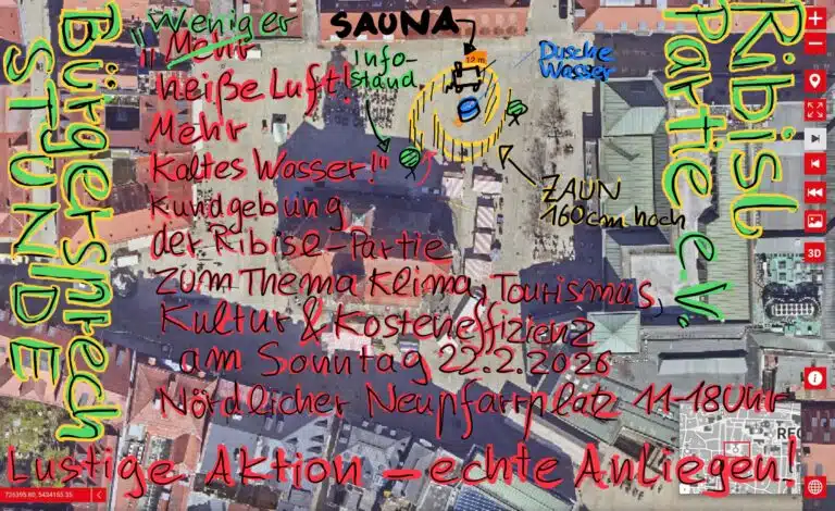 Heiße Diskussionen in der Ribisl-Sauna