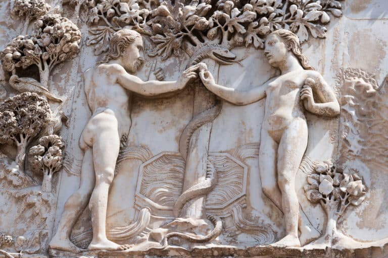 Adam und Eva | Dom Orvieto | AdobeStock