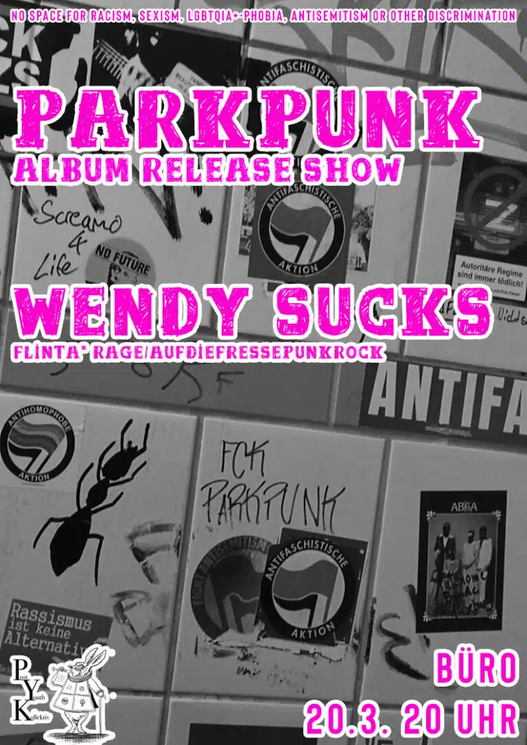 ParkPunk Album Release Konzert + Wendy Sucks