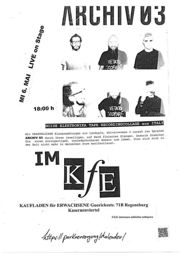 Archiv 03 + Sam // Live