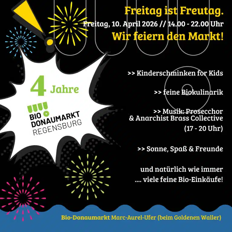 4. Geburtstag // Bio-Donaumarkt