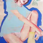 Junge Frau im sommerlichen Freizeitlook